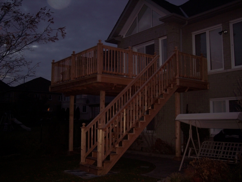 Wood-deck